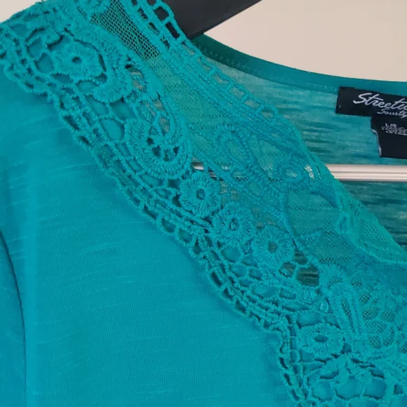 Turquoise Blouse - Picture 8 of 10